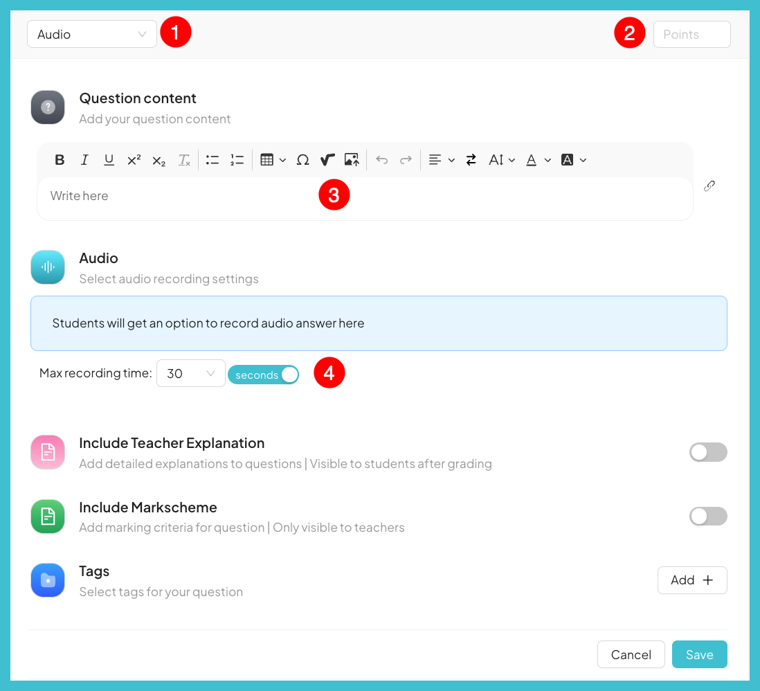 Question types on AssessPrep – AssessPrep